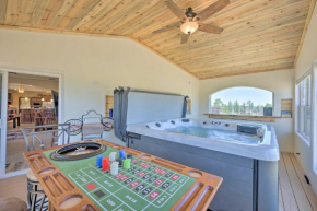 Spacious Retreat with Hot Tub and Casino Table!
